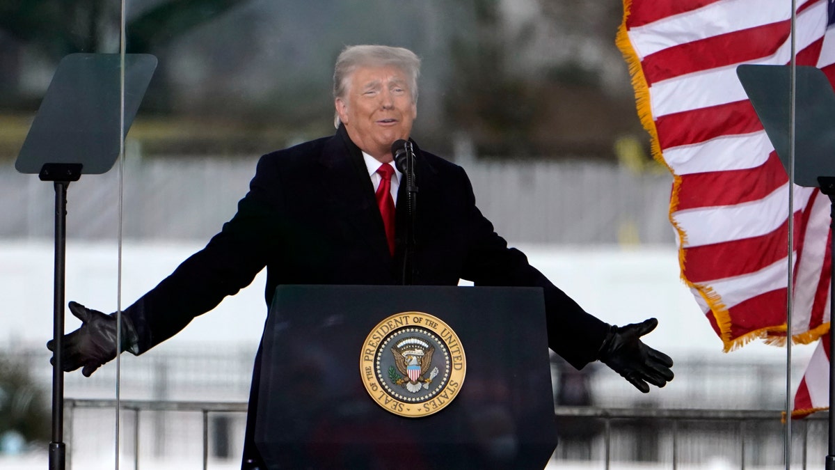 Trump at Jan. 6 rally