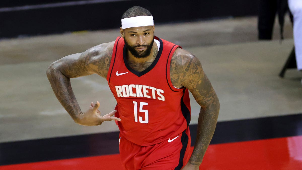 DeMarcus Cousins plays for the Rockets