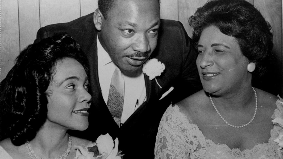 Martin Luther King, Jr. with his wife, Coretta, left, and civil rights champion Constance Baker Motley 