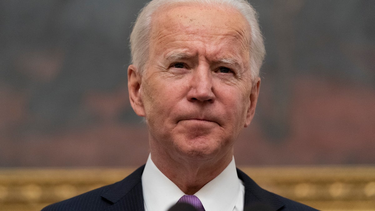 President Joe Biden speaks about the coronavirus in the State Dinning Room of the White House, Thursday, Jan. 21, 2021, in Washington. Experts say Biden's pledge to undo his predecessor's anti-regulatory policies on the environment won't be accomplished easily, despite a fast start. After taking office last week, Biden returned the U.S. to the Paris climate accords, revoked the Keystone oil pipeline’s federal permit and halted oil and gas leasing in the Arctic National Wildlife Refuge. (AP Photo/Alex Brandon)