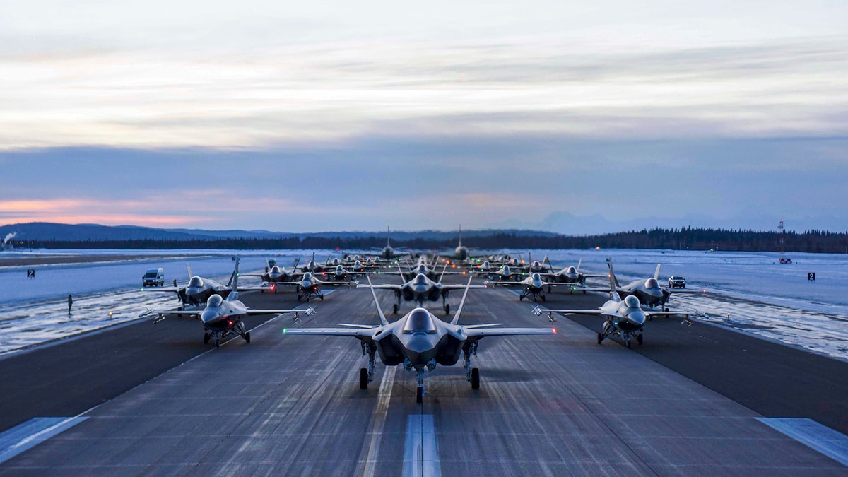 U.S. military jets stationed in Alaska
