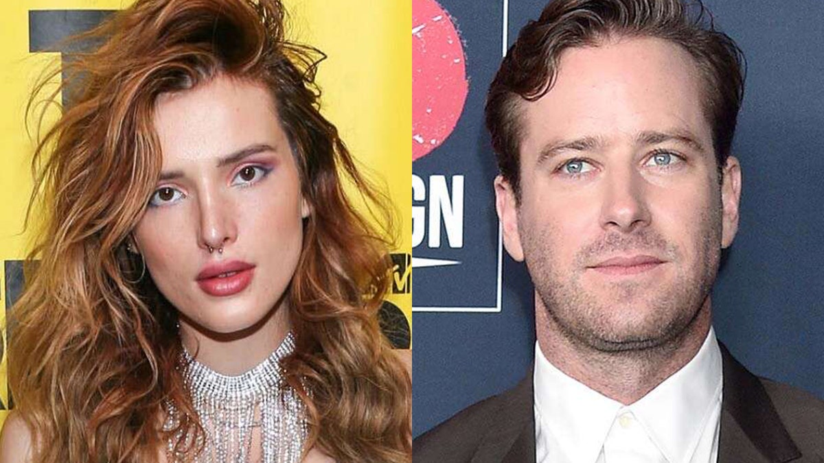 Bella Thorne defended Armie Hammer against 'cannibal' allegations on Friday.