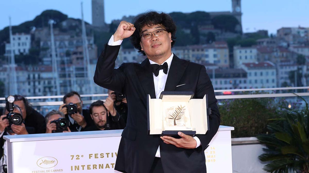 'Parasite' director Bong Joon-Ho at the 72nd annual Cannes Film Festival on May 25, 2019 in Cannes, France. (Photo by Toni Anne Barson/FilmMagic)
