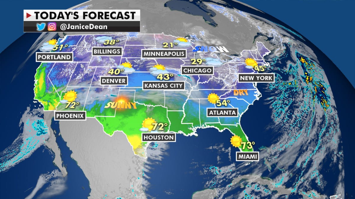 Forecast for Jan. 18, 2021.