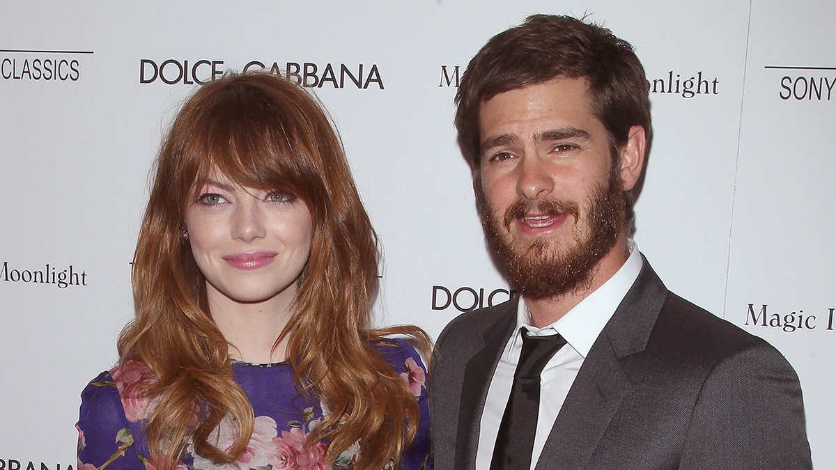 Emma Stone and Andrew Garfield met on the set of 'The Amazing Spider-Man.' (Photo by Jim Spellman/WireImage)