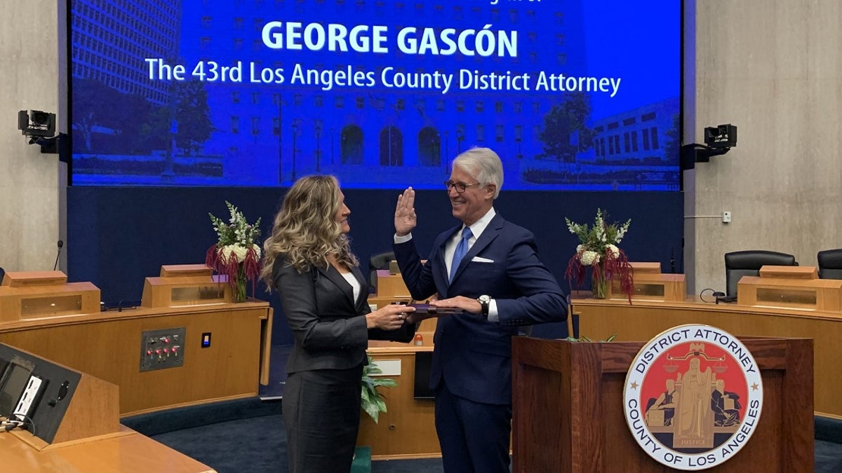 Gascon sworn in as DA