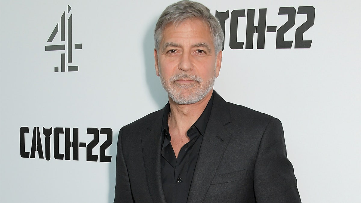 George Clooney reportedly was in Sardinia filming a television miniseries adapted from Joseph Heller’s World War II novel 'Catch-22.'