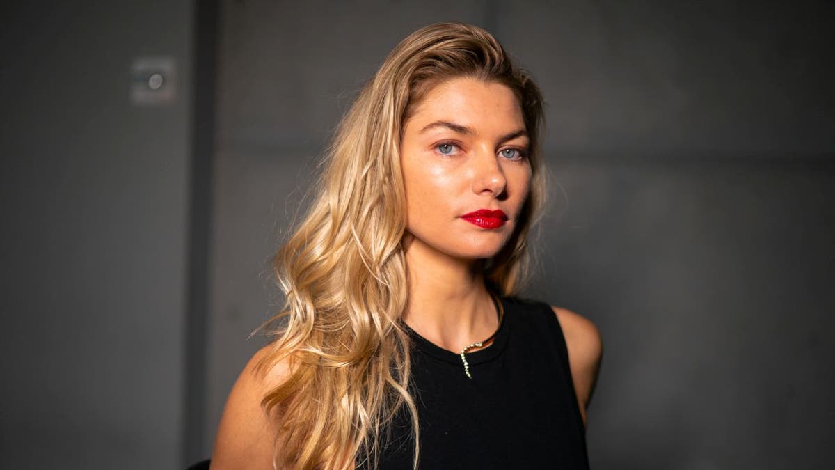 Austrailian model Jessica Hart said she was inspired to name her first-born daughter Baby-Rae after the movie "Dirty Dancing." (Gotham/Getty Images)