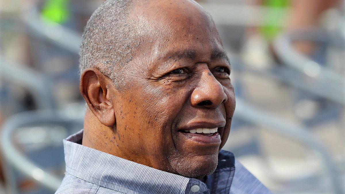 Hank Aaron honored