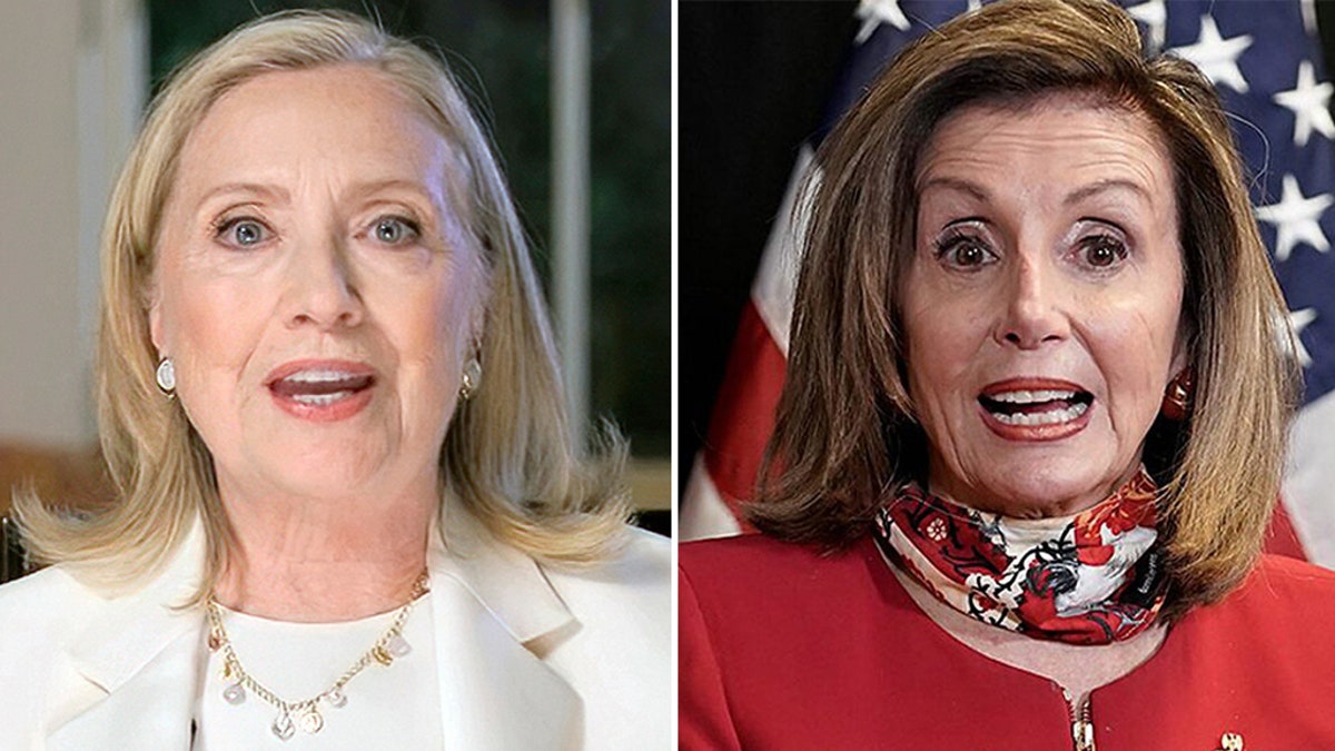 Pelosi, Clinton 