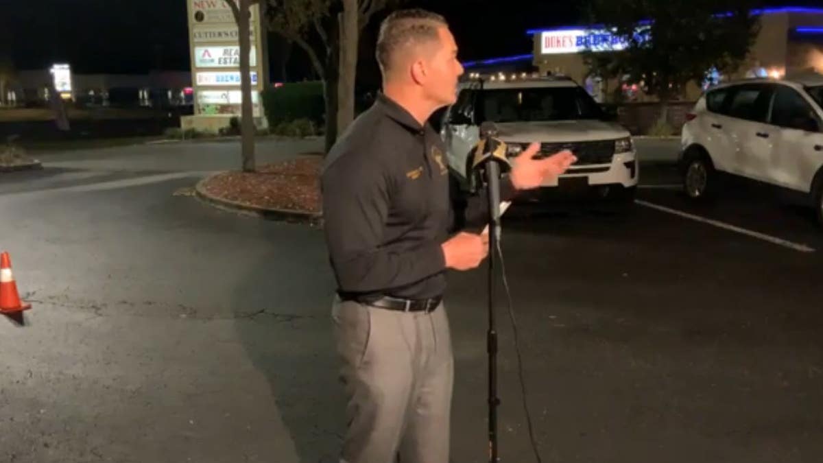 Hillsborough County Sheriff Chad Chronister speaks during a press conference Monday. 