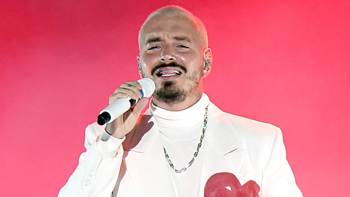 Fans who ordered from J Balvin's McDonald's merch line will instead get a refund, a beanie and a note from the singer. (Photo by Alexander Tamargo/Getty Images for The Latin Recording Academy )
