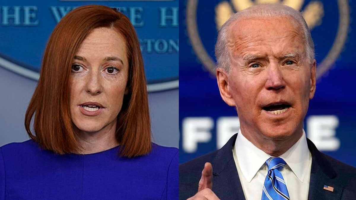 White House press secretary Jen Psaki and President Biden both criticized actions in Syria that were taken by former President Donald Trump.