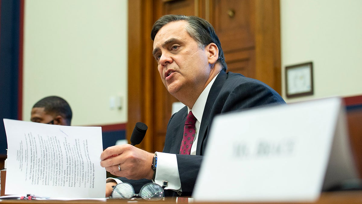 George Washington University Law School professor Jonathan Turley will join lawmakers and others this week in a hearing on how the government has been weaponized against Americans.