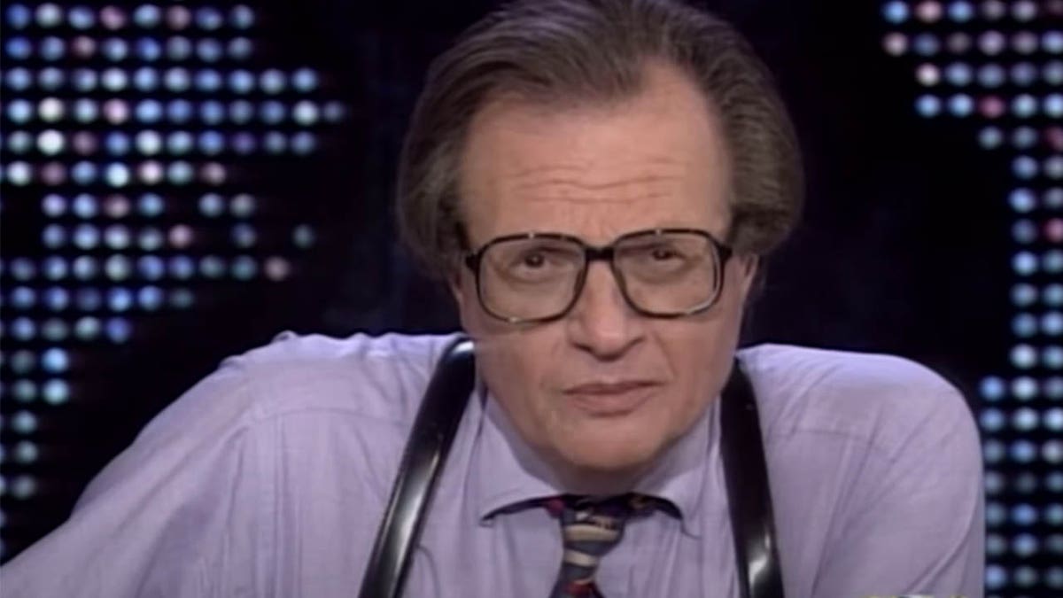 Larry King hosted 'Larry King Live' for 25 years on CNN. 
