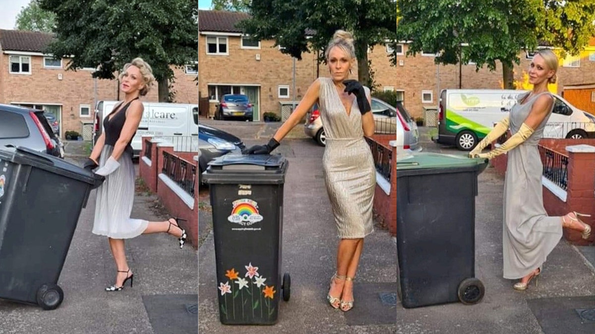 In May, Matthews even marched with a trash bin for 3.5 miles to raise money for the local fire station.