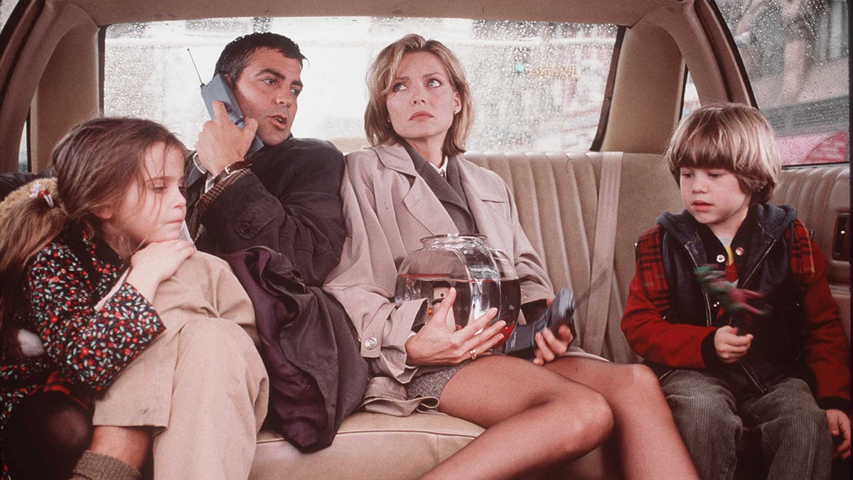 George Clooney and Michelle Pfeiffer co-starred in the 1996 movie 'One Fine Day.'