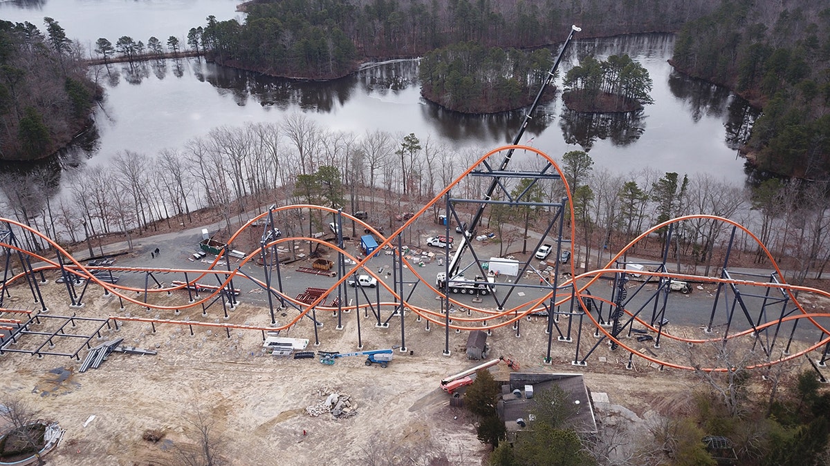 Better buckle up – it’s going to be a wild ride. Six Flags Great Adventure in New Jersey has officially laid the last piece of track for the world’s tallest, longest and fastest single-rail roller coaster, reportedly set to open later this year.