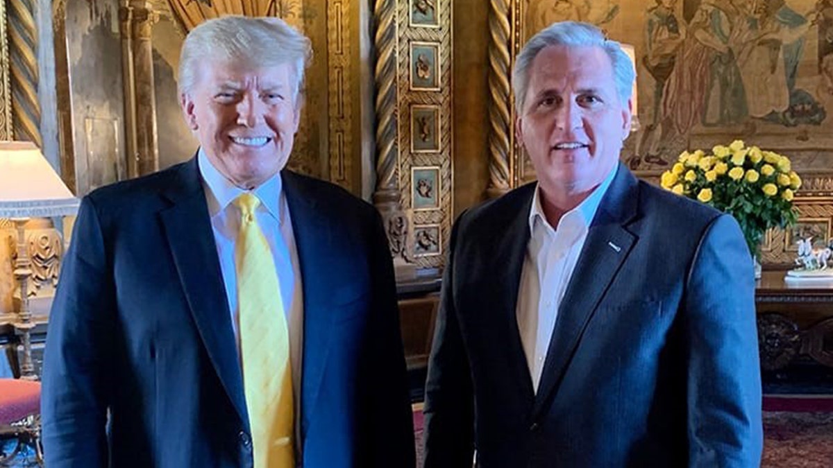 Donald Trump and Kevin McCarthy