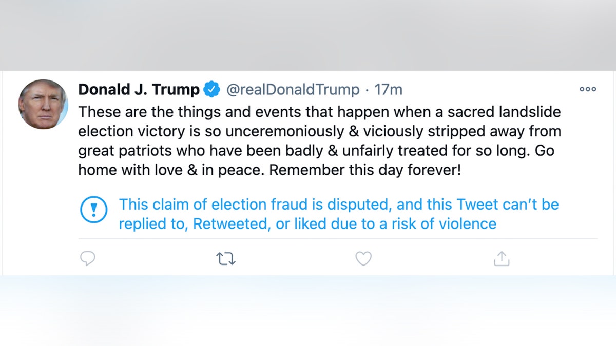Tweet January 6, 2020