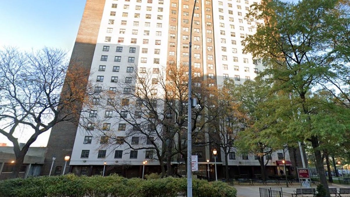 The Carter G. Woodson Houses in Brooklyn, N.Y. A man was arrested in connection with the slayings of three elderly women who lived in the building. 