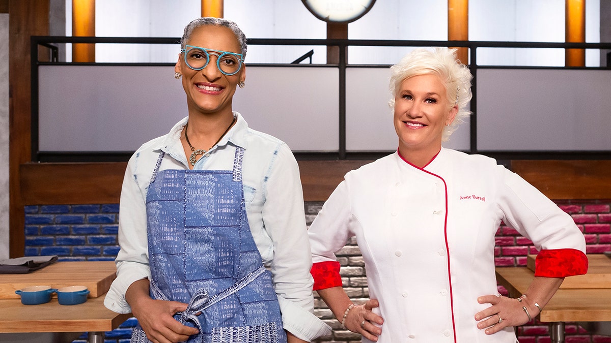 Carla Hall and Anne Burrell host the current season of "Worst Cooks in America."