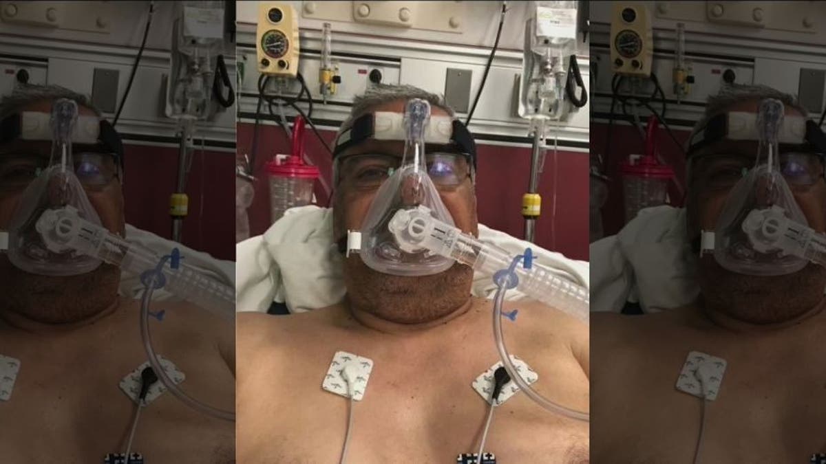 Jose Avellaneda in the hospital. (Courtesy of Avellaneda family via Fox 11)
