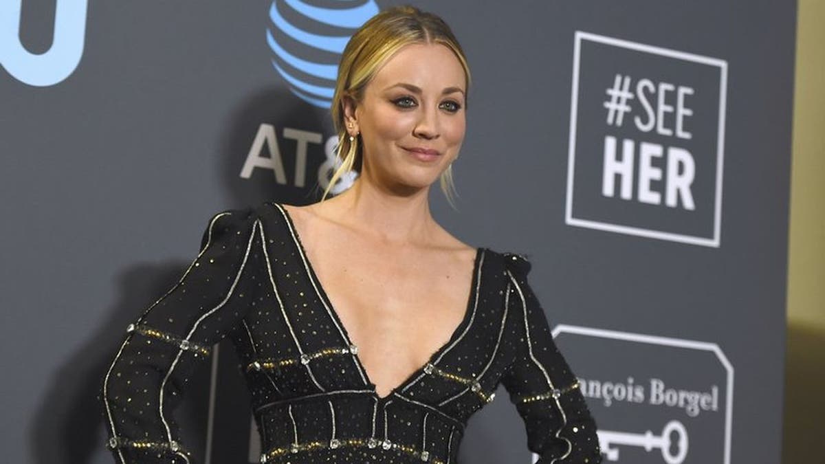 Kaley Cuoco is nominated for her role in 'The Flight Attendant.' (Jordan Strauss/Invision/AP, File)