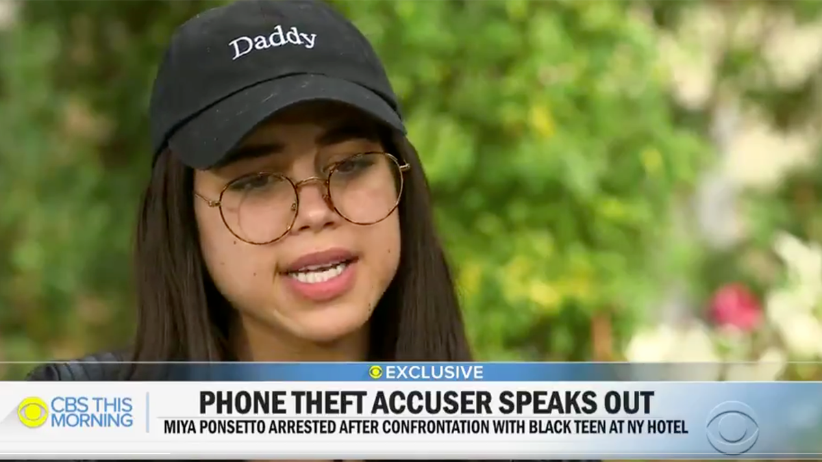 The 22-year-old woman caught on camera allegedly physically attacking a 14-year-old Black teen and falsely accusing him of stealing her phone was arrested in California. In an exclusive interview, Miya Ponsetto and her lawyer spoke with @GayleKing hours before she was arrested. https://t.co/ezaGkcWZ8j
