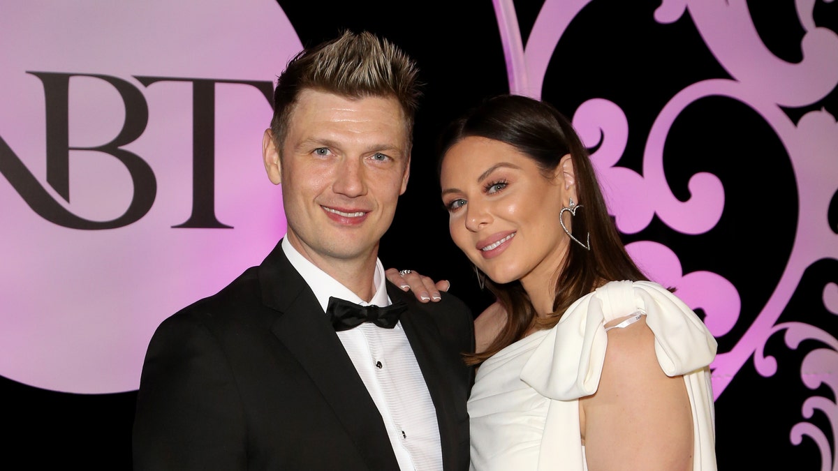 Singer Nick Carter (L) of Backstreet Boys and his wife Lauren Carter welcomed their third child. They are already parents to their 5-year-old son Odin and 1-year-old daughter Saoirse.