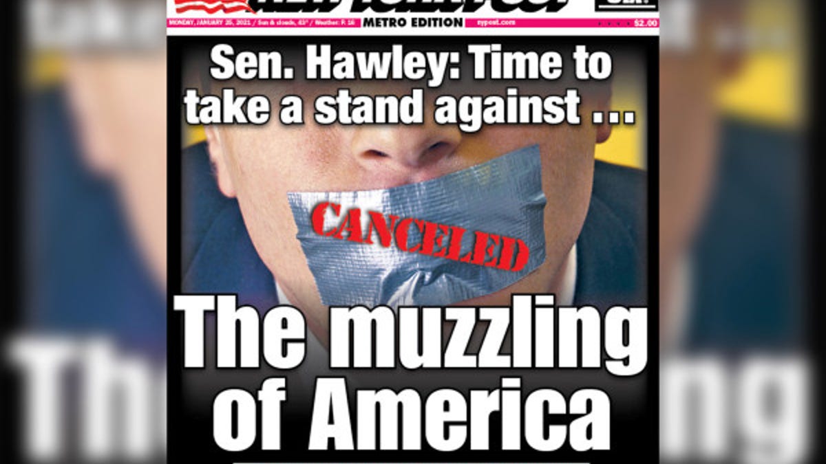 Sen. Josh Hawley, R-Mo., says that it now is the time to stand up to cancel culture.