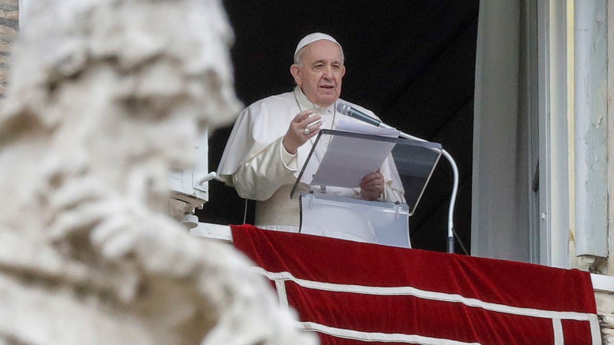 Pope Francis told a TV interviewer on Sunday that he would receive the coronavirus vaccine this week. (AP Photo/Andrew Medichini, file)