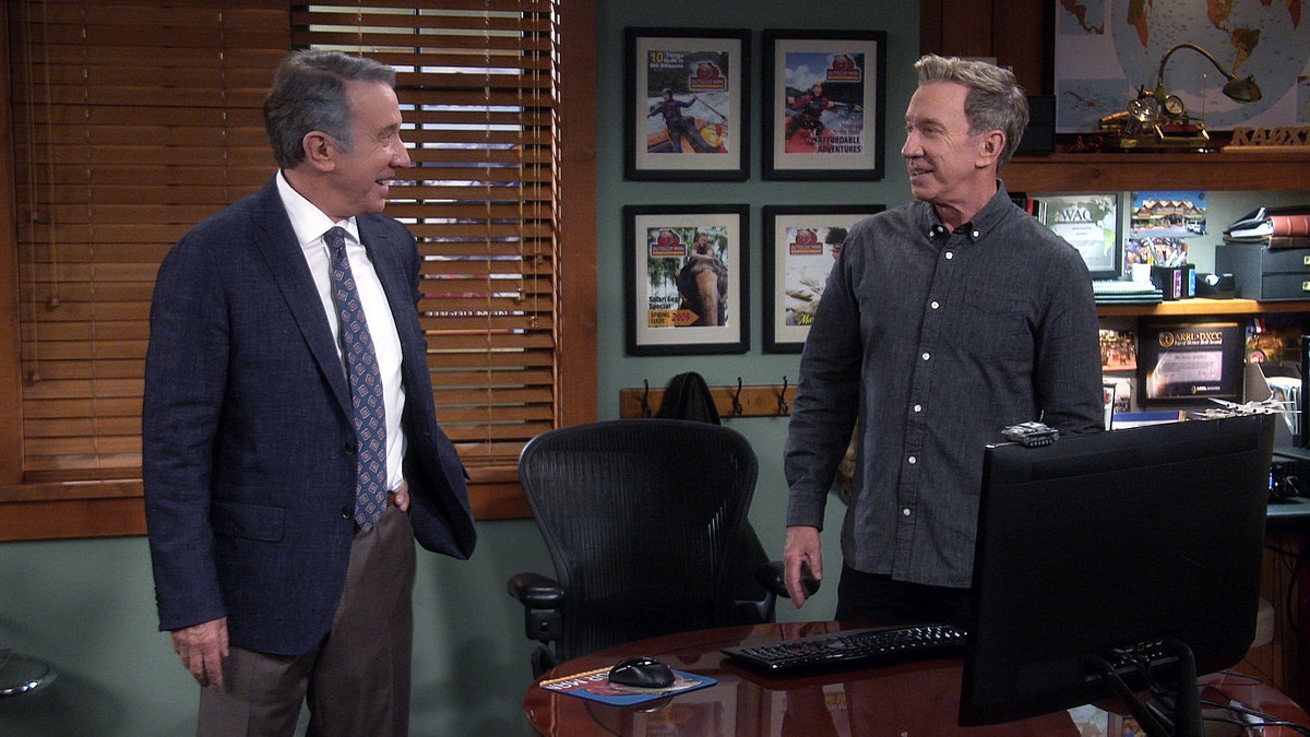 Tim Allen (playing dual roles) on 'Last Man Standing.'