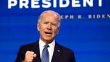 President-elect Joe Biden speaks during an event at The Queen theater in Wilmington, Del., Thursday, Jan. 7, 2021, to announce key nominees for the Justice Department. (AP Photo/Susan Walsh)