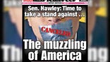 Josh Hawley: It’s time to stand up against the muzzling of America