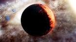 Artist’s rendition of TOI-561, one of the oldest, most metal-poor planetary systems discovered yet in the Milky Way galaxy. (Credit: W. M. Keck Observatory/Adam Makarenko)