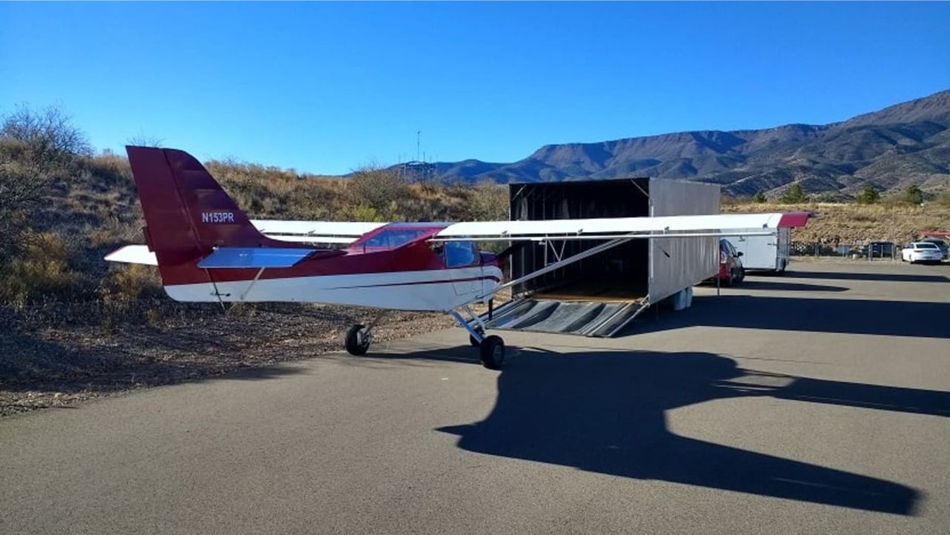 A plane that was stolen from an Arizona airport 