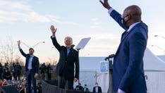 Billboards troll Warnock, Biden, Abrams over All-Star game as poll says public wants companies out of politics