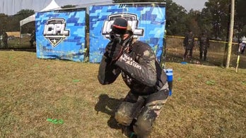 Insurance executive ditches corporate America to play professional paintball
