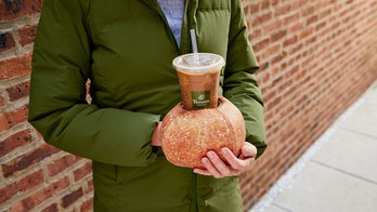 Panera 'solves' dilemma for iced coffee drinkers with wintry Bread Bowl Hand Warmer