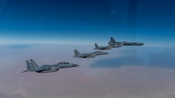 US strategic bombers fly over Persian Gulf, first show of force under Biden