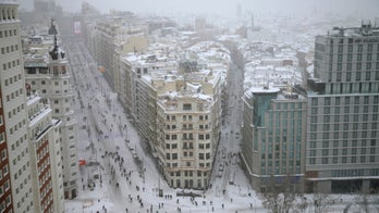 Spain shovels out of snowdrifts left by Storm Filomena