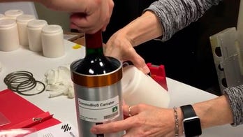 French wine bottles, grapevines return to Earth after a year in space