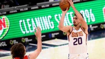 Beal scores 34, Wizards beat Suns 128-107 for first home win