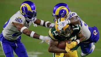 Davante Adams, Jalen Ramsey sideline confrontation ahead Packers-Rams game caught on mics