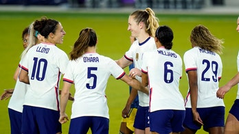 US Soccer star Carli Lloyd receiving backlash for standing during national anthem