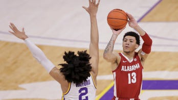 Petty, No. 18 Alabama rain in 3s, beat LSU 105-75