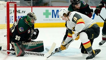 Golden Knights beat Coyotes 1-0 on Karlsson's late goal