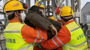 11 Chinese miners rescued after 14 days trapped in gold mine after explosion