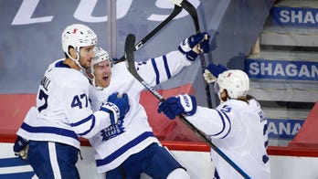 Marner's goal in 3rd period lifts Maple Leafs over Flames